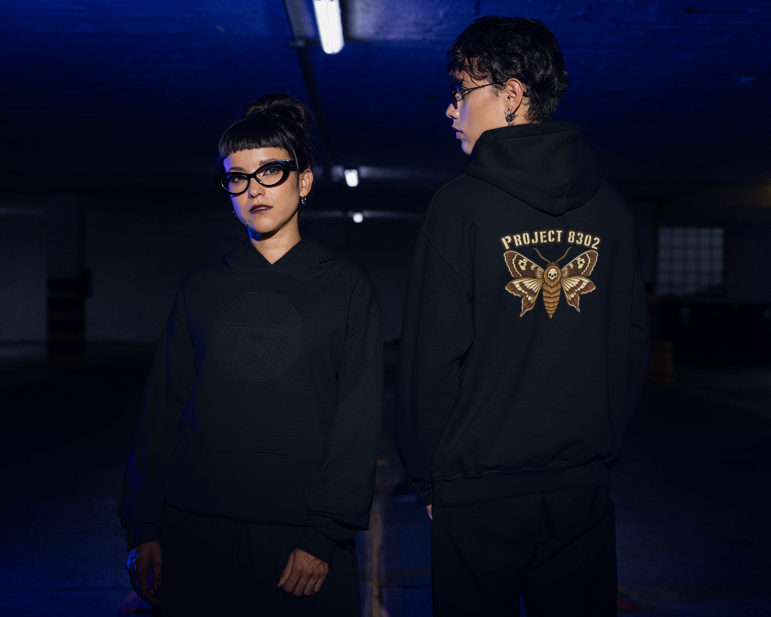 Project 8302 Death Moth Hoodie